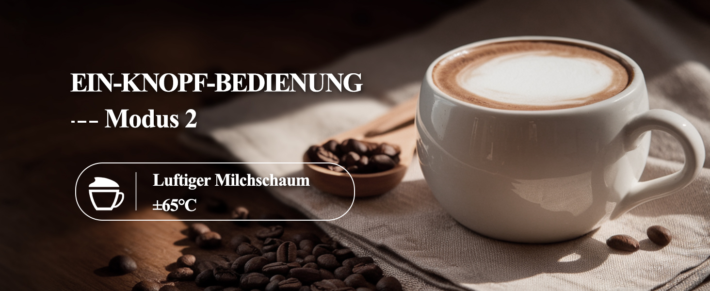 Електричний піноутворювач молока 5-в-1: автоматичний, великий об'єм, для капучино, лате, гарячого шоколаду, миється в посудомийній машині (350мл)