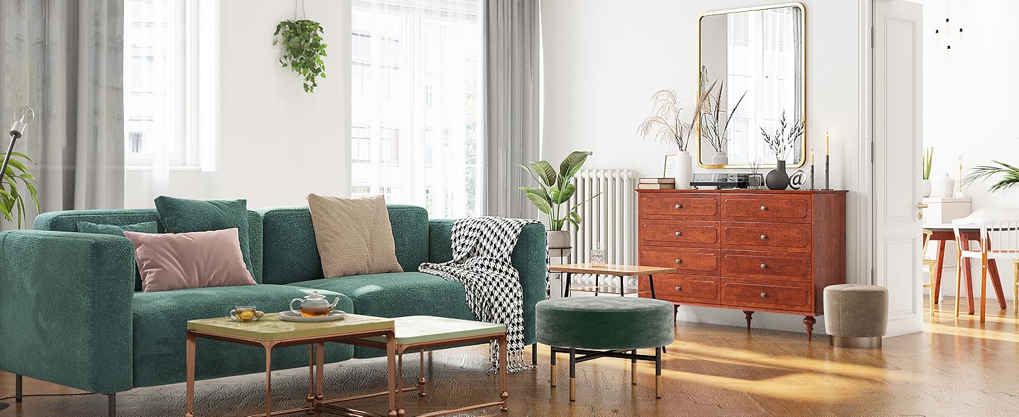 Дзеркало на стіну 60x90 см, золоте, для ванної, вітальні, спальні, прихожої