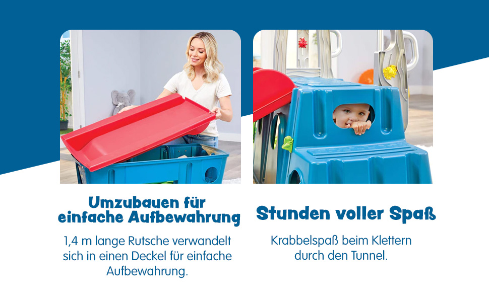 Дитячий гіроскаф Little Tikes First Slide - ігровий набір для дому та саду, безпечний та міцний, від 18 місяців