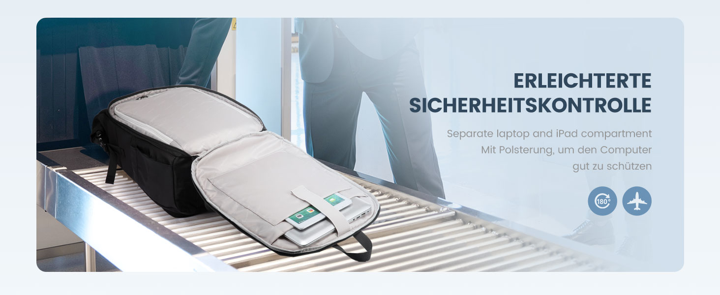 LOVEVOOK Рюкзак Rolltop, чорний, 17.3 дюйми, водонепроникний, для подорожей, школи, університету, велосипеда