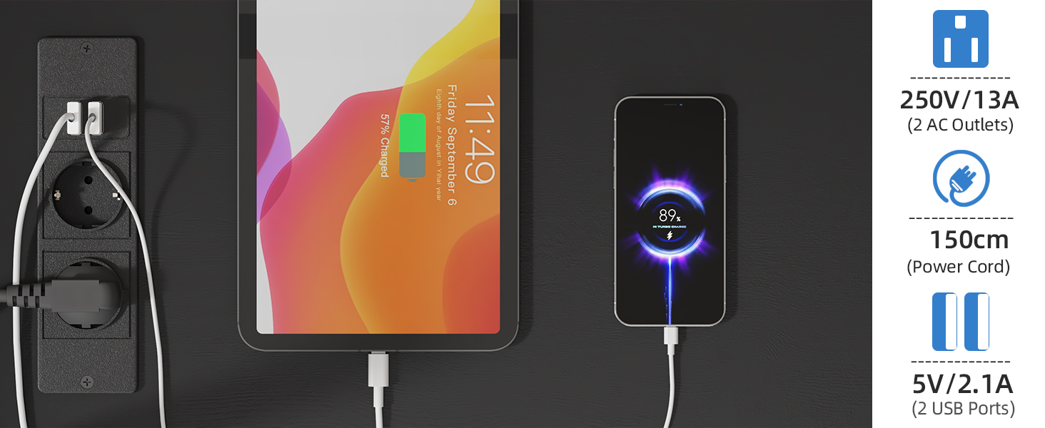 Підставка для телевізора на колесах з ящиком, чорна, 140 см. Підходить для телевізорів 32-75 дюймів