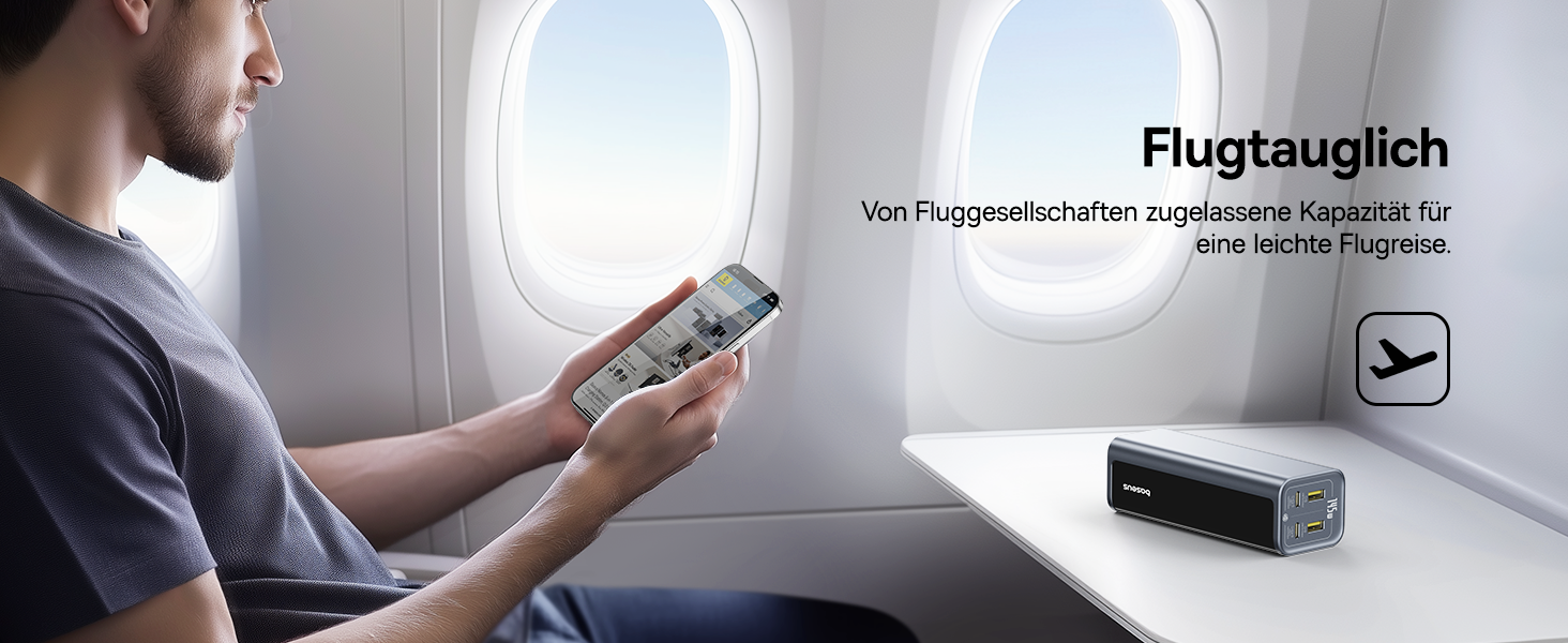 Powerbank Baseus EnerGeek 145W 20800mAh з 2x USB-C PD 3.0 (100W) для ноутбуків, MacBook, iPhone, Samsung, SteamDeck, Digital Display