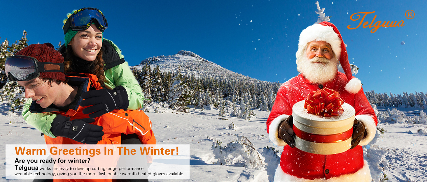 Обогреваемые перчатки для мужчин и женщин с поддержкой сенсорного экрана, водонепроницаемые, USB-C, электрические, перезаряжаемые, для работы на улице (TG02, XL)