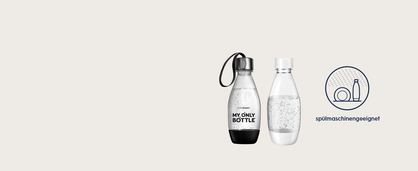 Сифон для газування води SodaStream ART, пляшка 1л та циліндр CO2, чорний