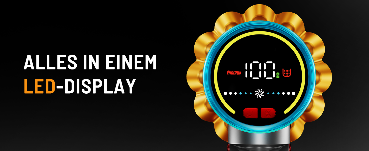 Акумуляторний пилосос бездротовий 600W, 70 хв, 1.8л, для підлоги, килимів, шерсті тварин, з самостійною підставкою, блакитний