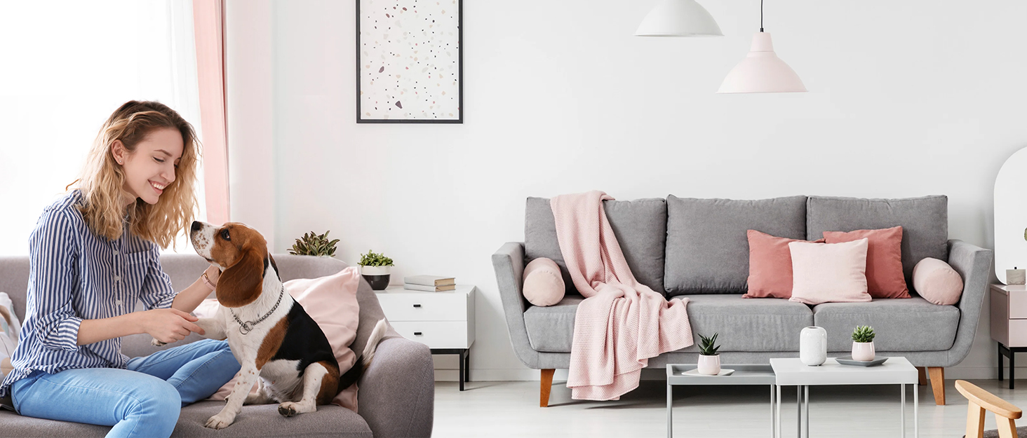 Повітряочисник HEPA з керуванням через додаток, LED-дисплей, тихий режим (22 dB), CADR 250 м³/год, для кімнат до 90 м², режим для тварин, видаляє 99,97% пилу, пилку, шерсті та запахів