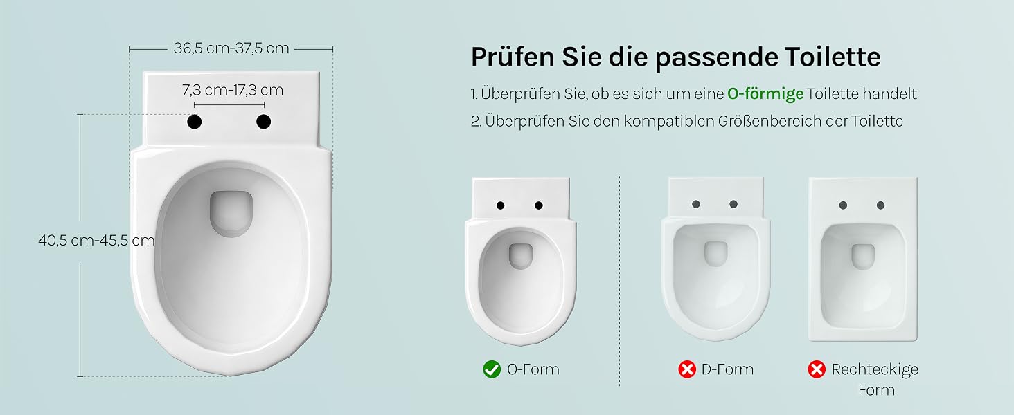 Кришка для унітазу WOLTU з мікроліфтом (Softclose), пластикова, швидке кріплення Fast Fix, овальна форма (O-Form), підвищена на 5 см