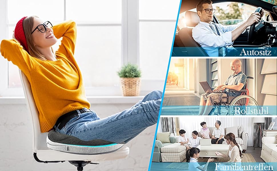 Ортопедична протипролежнева подушка-кільця (донат) від геморою, проблем з простатою, копчиком та ішіасом, сіра