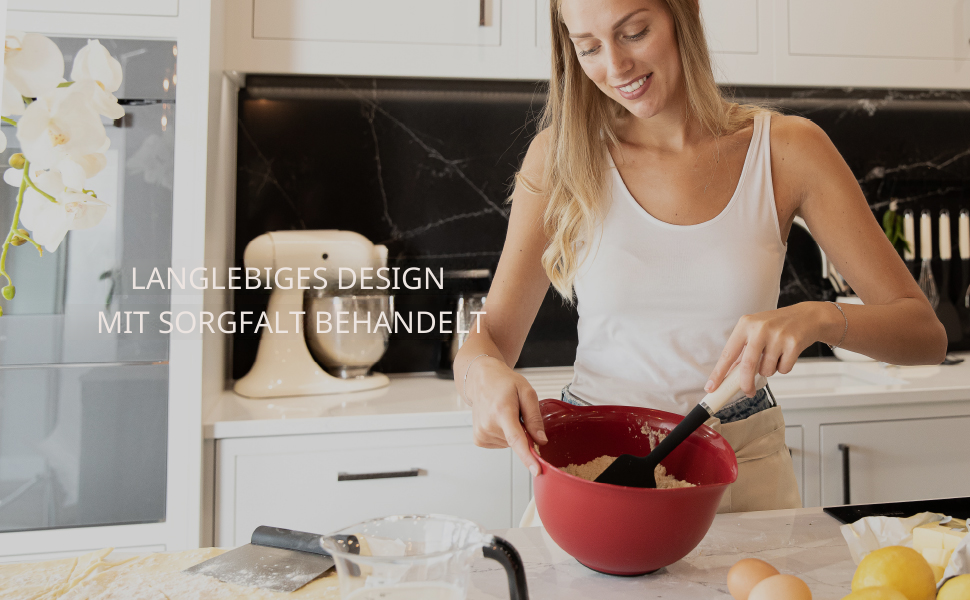 Ложка для морозива KitchenAid з порційним механізмом, нержавіюча сталь, колір: мигдальний крем