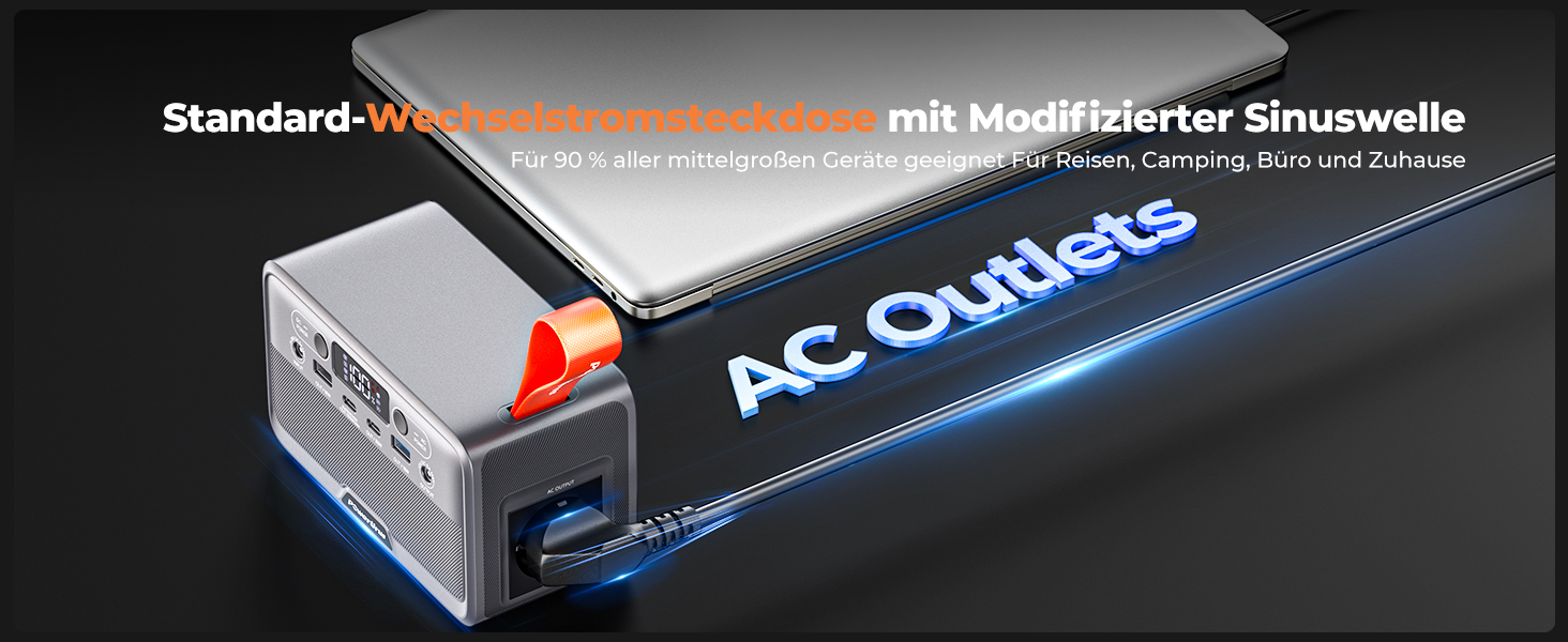 Портативна електростанція 89.6Wh LiFePO4 з акумулятором 100W (200W пік) та DC/USB/LED виходами, 12V прикурювачем для кемпінгу, подорожей та активного відпочинку