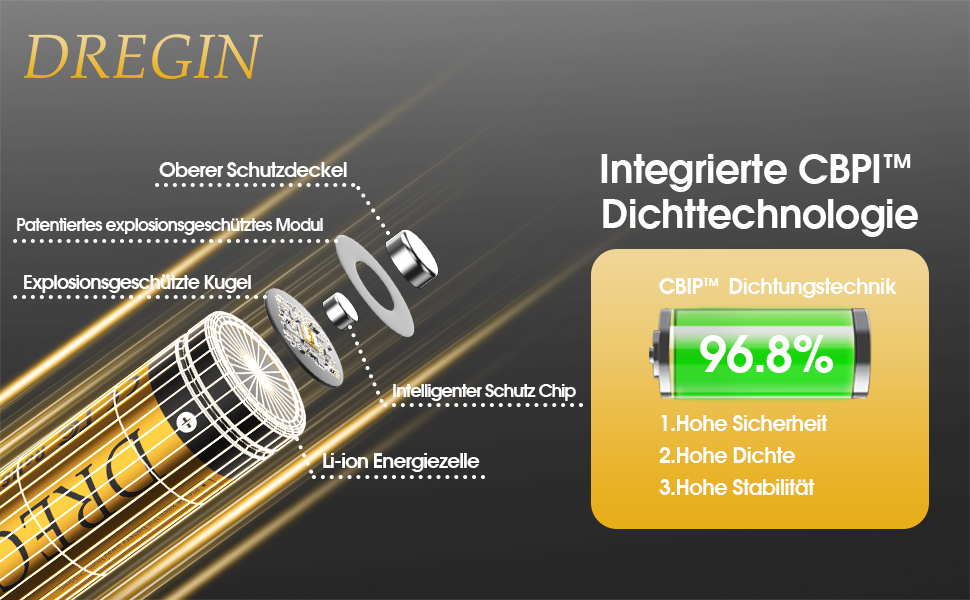 Набір акумуляторів AA Li-ion 1.5V 3600mWh (12 шт.) із зарядним пристроєм, висока ємність, 2000 циклів зарядки, золотисті