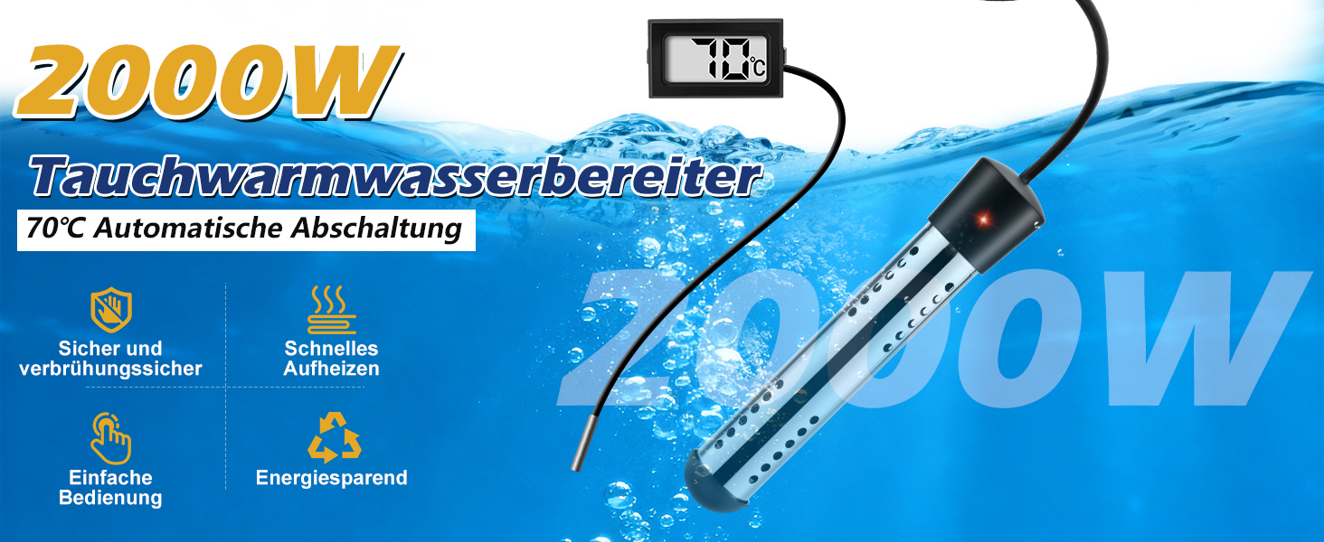 Портативна кемпінгова душова система WADEO з акумулятором, насосом та нагрівачем, 20л бак, для відпочинку, подорожей, автомиття та надзвичайних ситуацій