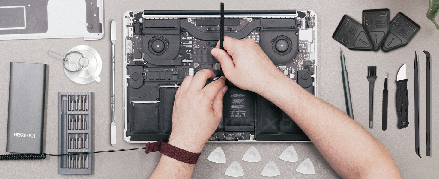 Набір викруток для ремонту електроніки Torx/Pentalobe/Triwing 50-в-1 для iPhone, MacBook, Xbox, PS5, телефонів та окулярів