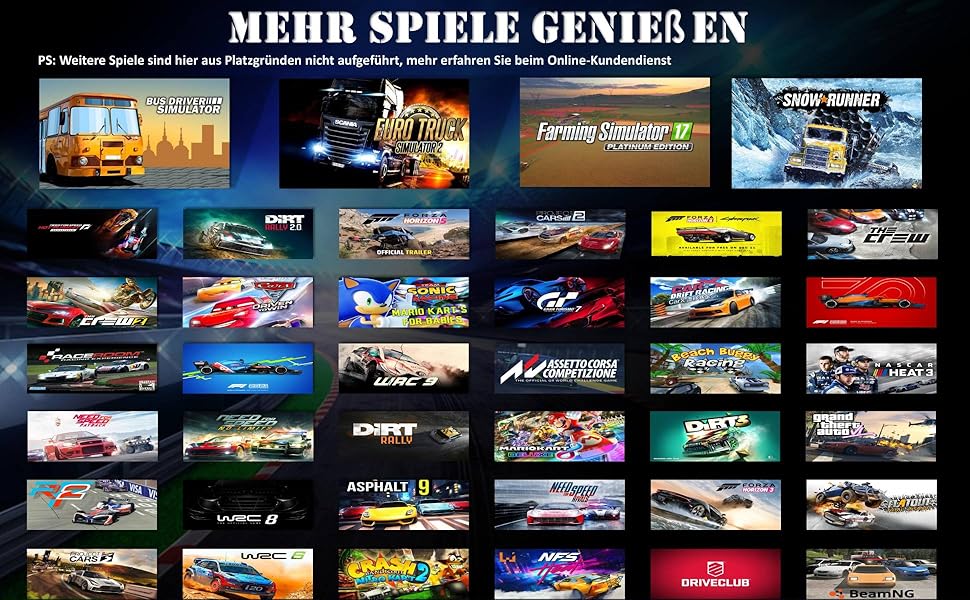 Ігровий кермо PXN V9 з педалями та перемикачем для ПК, Xbox, PS4/PS3 - 270/900°, вібрація, налаштування