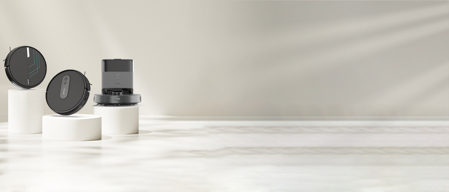 Робот-пилосос AIRROBO P25: потужність 2800Pa, для тварин, керування через додаток, 120 хвилин роботи, з пультом, чорний