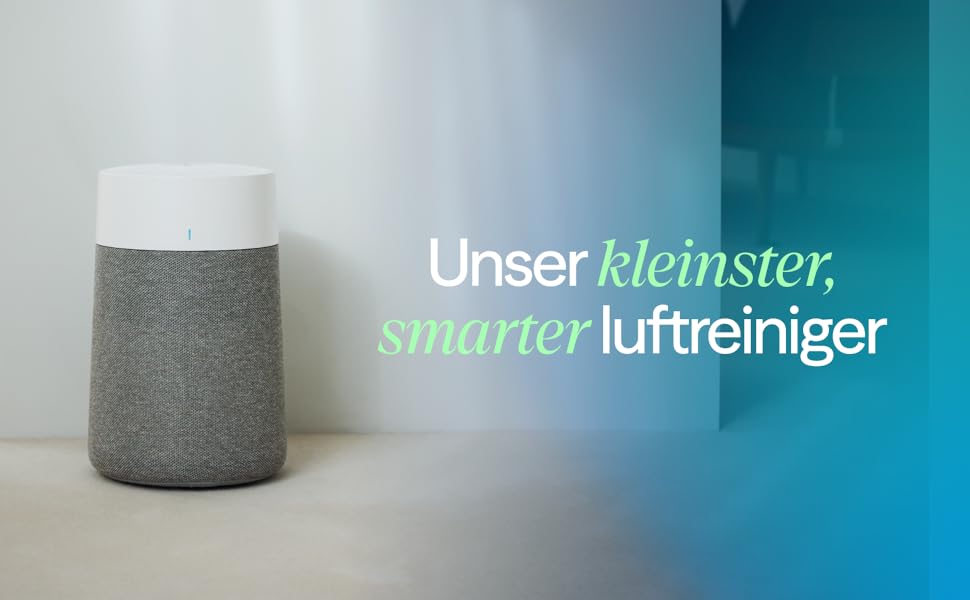 Повітряний фільтр Blueair Pure 511i Max: для кімнат до 43 м², тихий, HEPASilent, проти пилу, алергенів, диму, плісняви, шерсті тварин