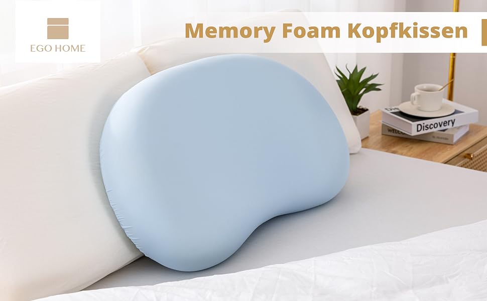 Подушка для сидіння EGOHOME з піни з ефектом пам'яті для спини та куприка (65x40 см) - дихаюча, для офісного крісла, вага 70-90 кг, знімний чохол