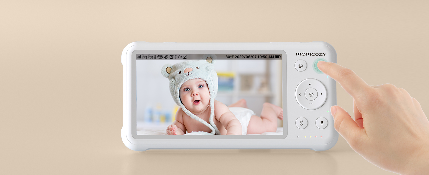 Радіоняня Momcozy з камерою 5