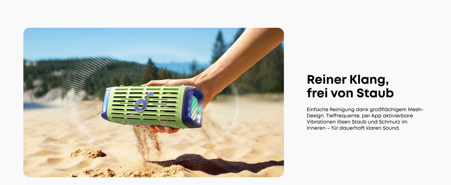 Soundcore Boom 3i від Anker – портативна Bluetooth колонка, водонепроникна IP68, 50W, 16 годин, світлодіодна підсвітка, TWS Stereo, для риболовлі, каякінгу, кемпінгу (Ozeanblau)