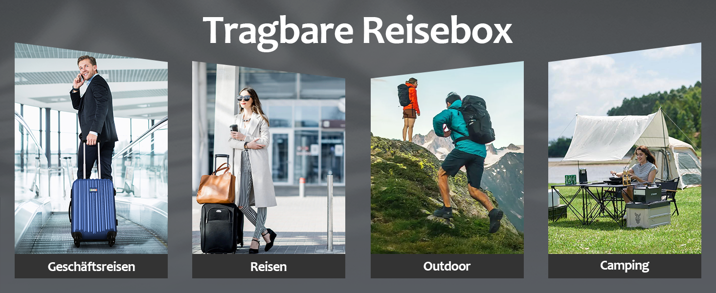 Електрична зубна щітка Lächen RM-H9, набір з 2 шт. (біла та чорна) + 10 насадок, 5 режимів, з кейсами для подорожей