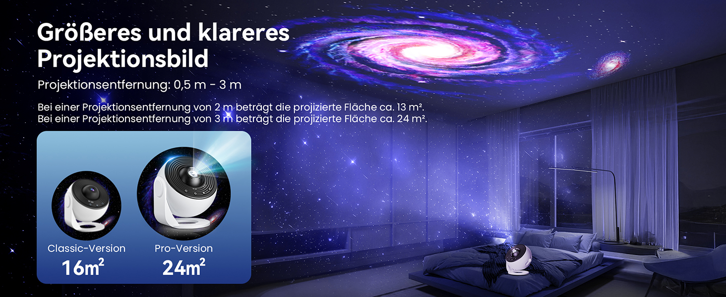 Проектор зоряного неба з 13 дисками-плівками, регульований нічник для дітей та дорослих