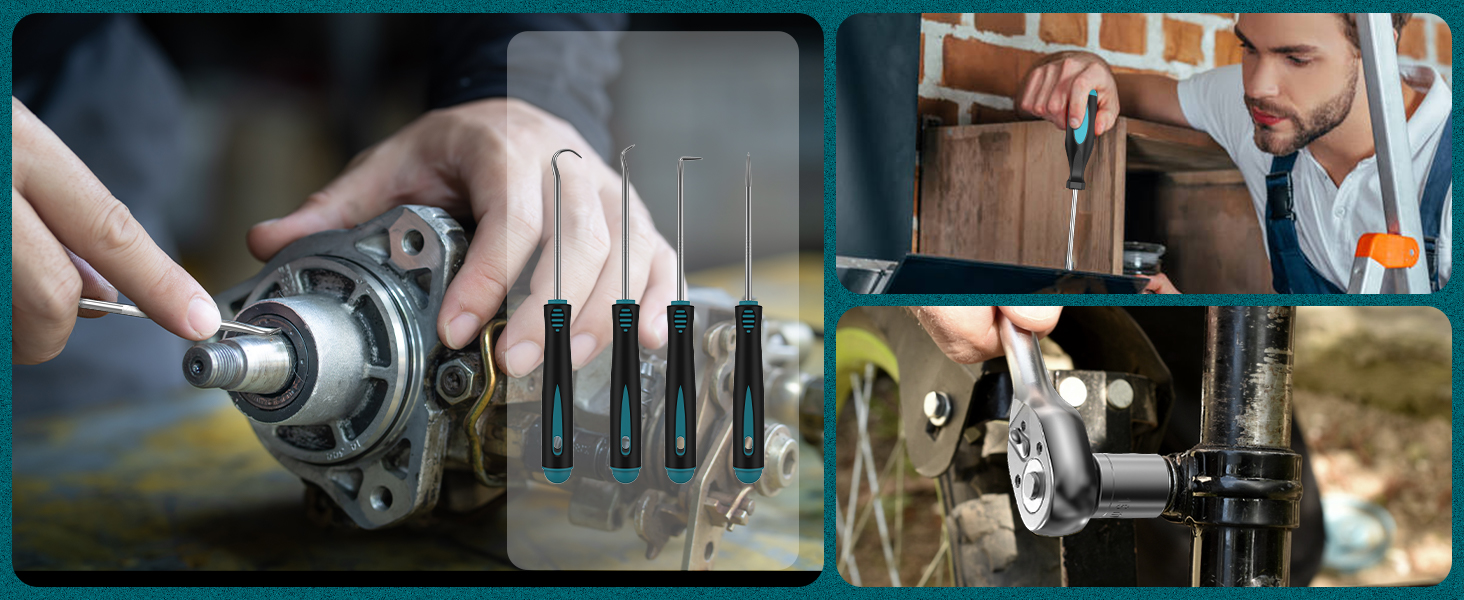 Набір інструментів Sundpey 255 предметів з акумуляторним дрилем-шуруповертом 21V, 2x2000mAh, синій - для дому та авто