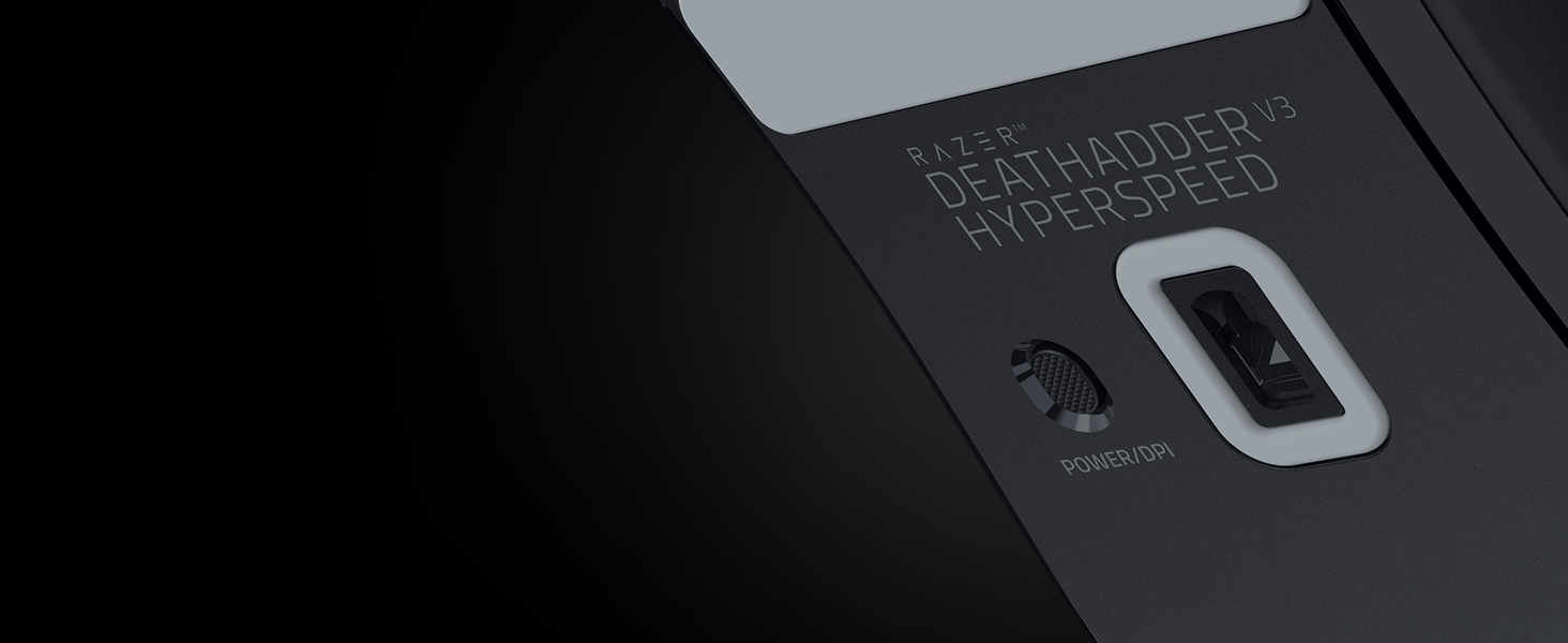 Ігрова миша Razer DeathAdder V3 HyperSpeed бездротова ергономічна, 26K DPI, вага 55г, чорна