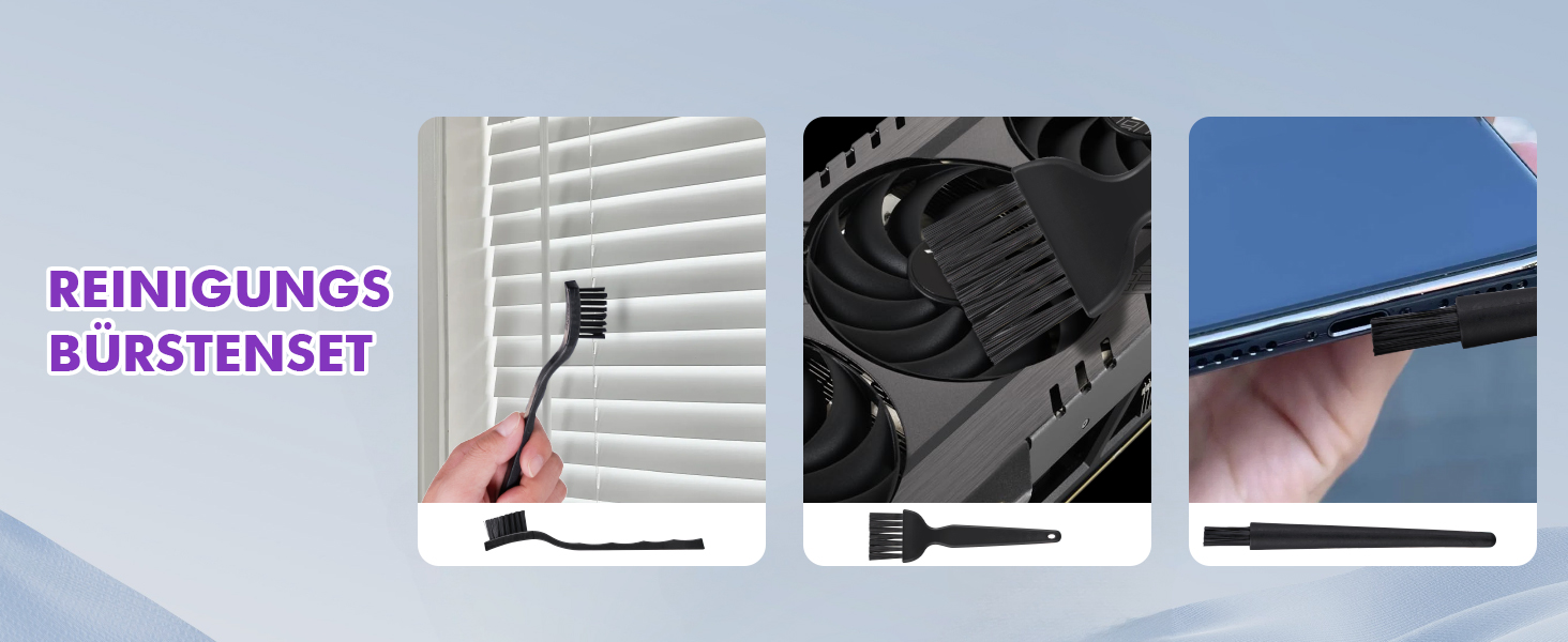 Акумуляторний ручний пилосос 4-в-1 для авто та дому, бездротовий пилосос з потужністю 28000Па та електричним обдувом (3 режими, 24000 об/хв) для прибирання салону, кухні, ПК та диванів