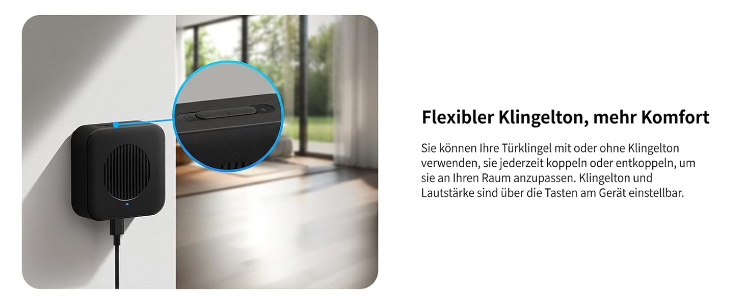 Aqara G400 Відеодзвінок з Chime, 2K HD, PoE/Кабель, HomeKit, Розпізнавання, IP65