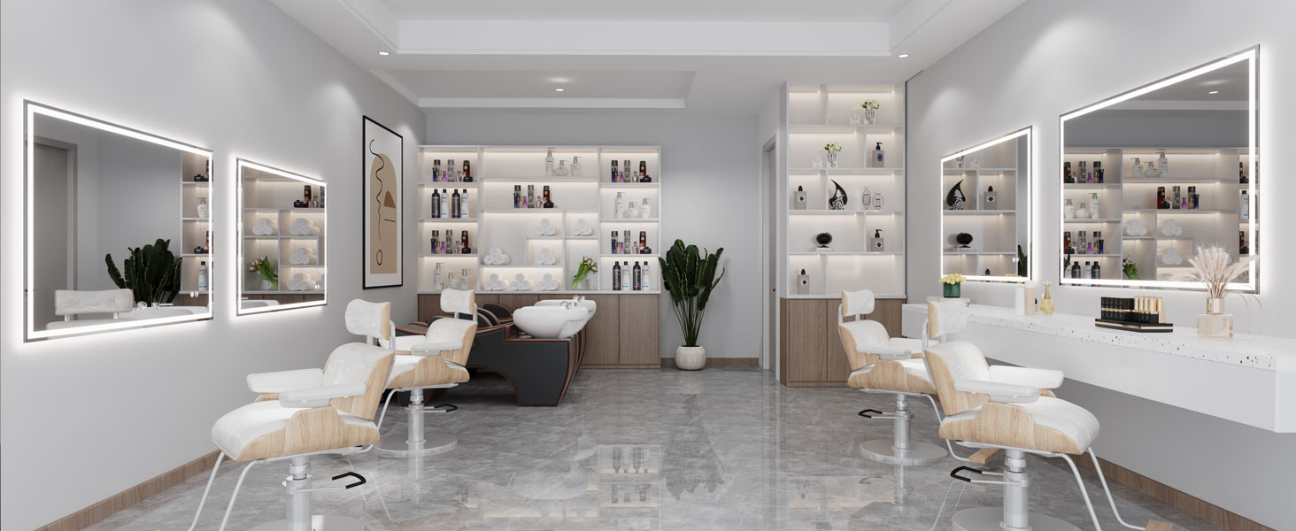 Дзеркало для ванної кімнати Dripex з LED-підсвічуванням 50x70 см (60x80 см) з Bluetooth, розеткою та протитуманним покриттям