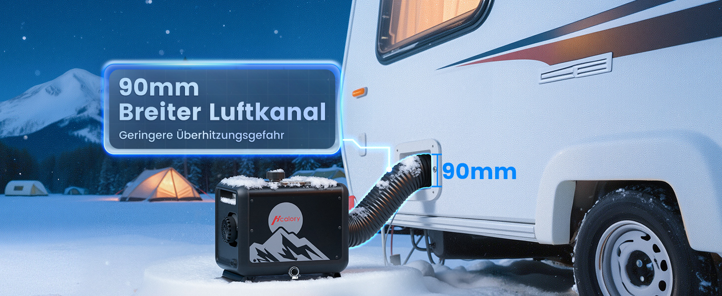 Автономний дизельний обігрівач повітря 8кВт з Bluetooth, керуванням через додаток, 7.5L Toolbox MAX, 230V AC та 12/24V DC для авто, вантажівок та кемпінгу, модель 2025