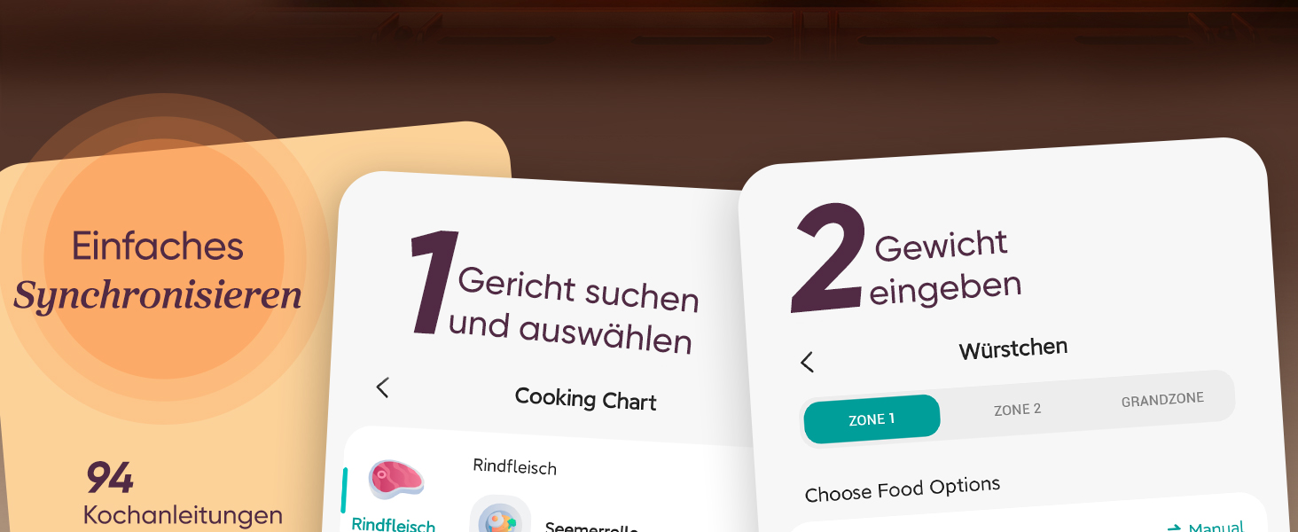 Фритюрниця COSORI Dual Blaze TwinFry з 2 камерами, 10 л, з 4 нагрівальними елементами, чорна