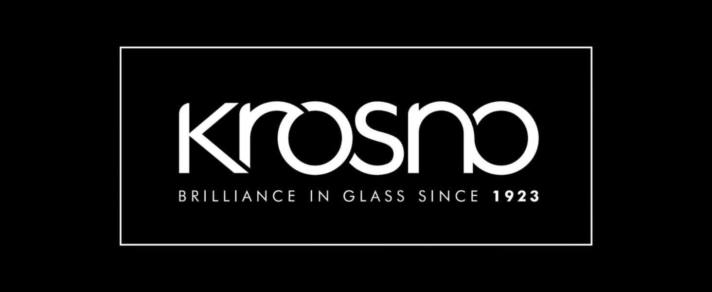 Склянки для пива Krosno Biergläser 500 мл, набір 6 шт. Універсальні, елегантний дизайн 