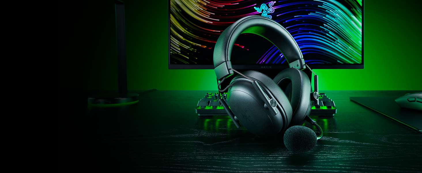 Razer BlackShark V3 X Hyperspeed: Бездротові ігрові навушники для ПК (280г, Bluetooth, мікрофон HyperClear, драйвер TriForce Titanium 50 мм)