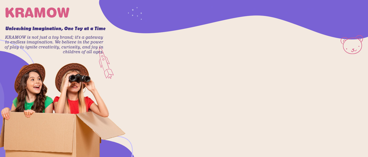 Дитяча дошка-мольберт Kramow з двома сторонами та магнітною поверхнею. Ідеальний подарунок для творчості та навчання дітей від 3 років