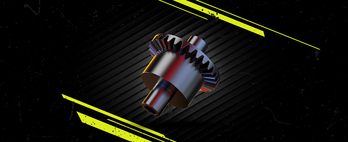 Позашляховик DEERC 1:14 Brushless 4WD, 43 милі/год, з LED підсвіткою, металевими амортизаторами та 2x 7.4V акумуляторами