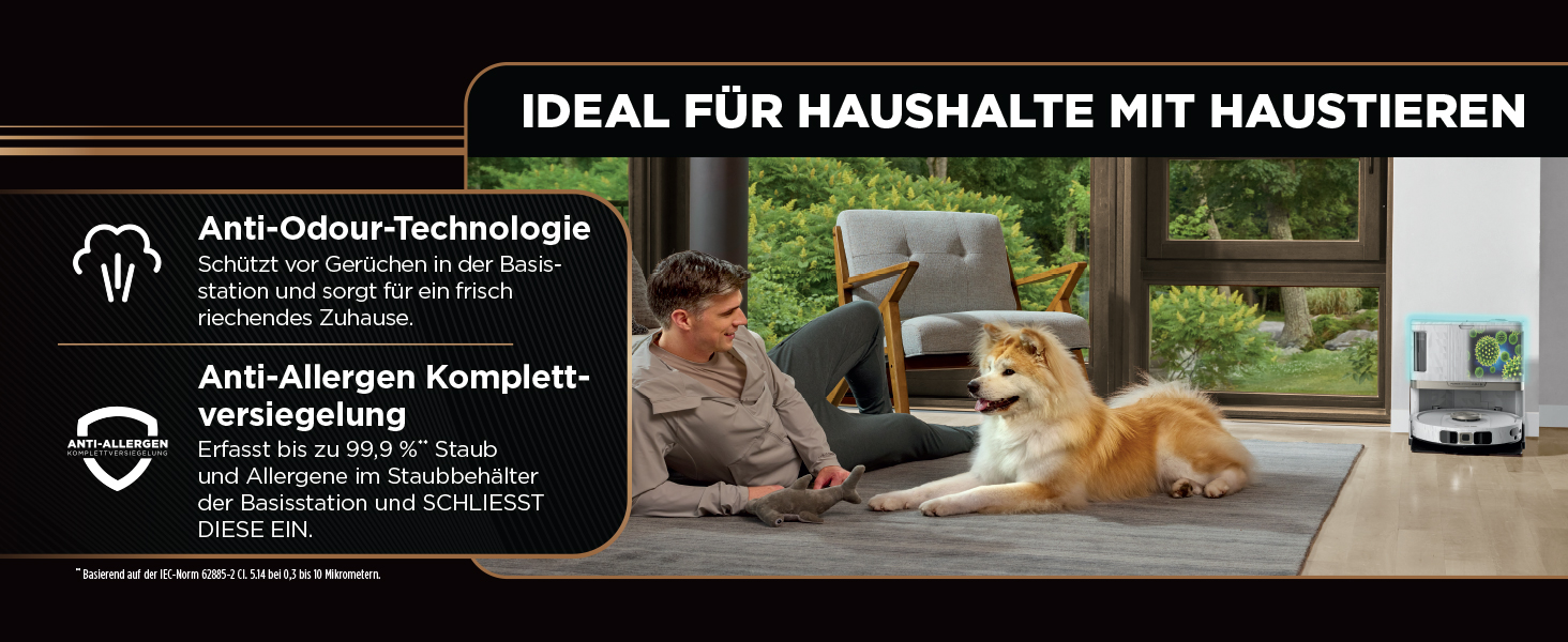 Робот-пилосос Shark PowerDetect 2-в-1 з функцією миття, NeverTouch Pro, 60 днів автономності, самостійне очищення контейнера, 3D та LiDAR навігація, уникнення перешкод NeverStuck, керування через додаток, білий, AV2810ZEEUWH, 4 щітки / Anti-Micro Pads / 2 капсули