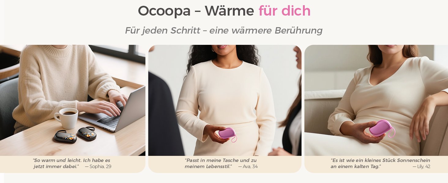 Електричні грілки для рук OCOOPA 2 шт. з дизайном гребінця, багаторазові, 4000mAh, 1.5 см, підходять у рукавички та сумки, подарунок на Новий рік, для жінок, зимові аксесуари, Ocoopa x UT5 Wiesengeflüster (Кількісний випуск)