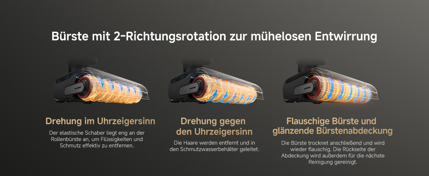 Пилосос Dreame H12 Pro FlexReach: миття та сухе прибирання, гаряче повітряне сушіння 60°C, самоочищення, 16000 Па, подвійне очищення країв, інтелектуальне розпізнавання поверхонь