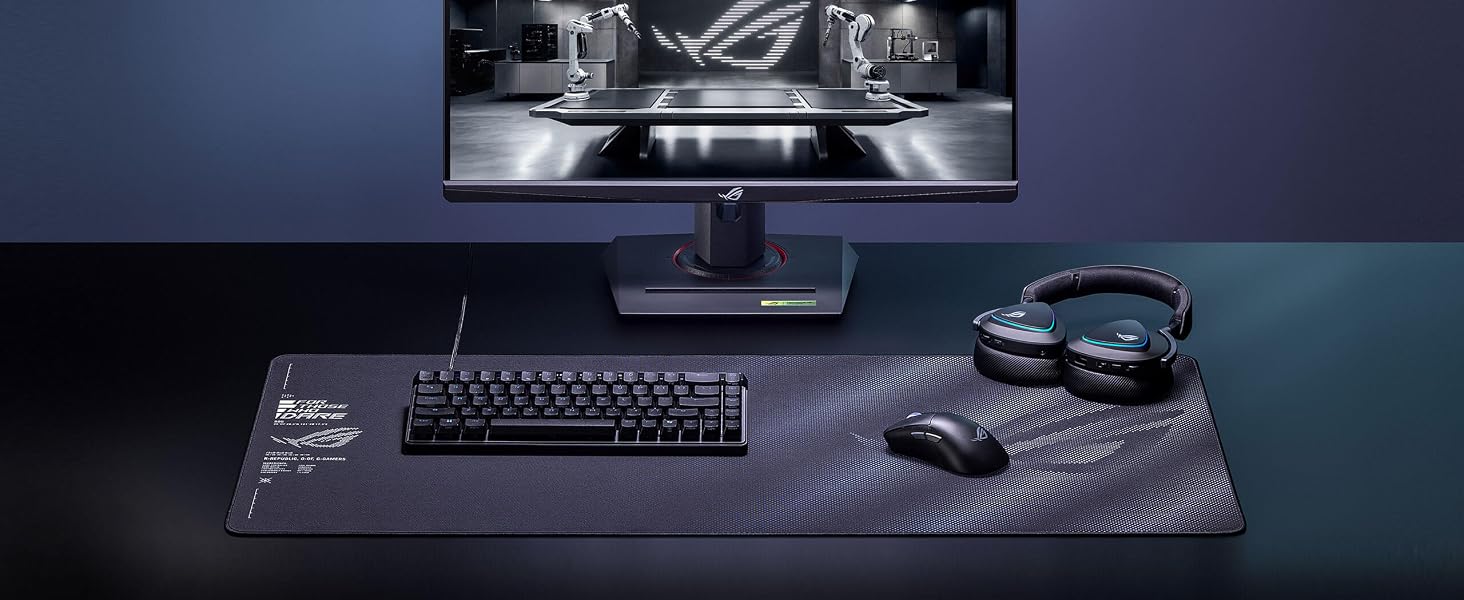 Ігровий килимок для миші ASUS ROG Sheath II XXL, чорний