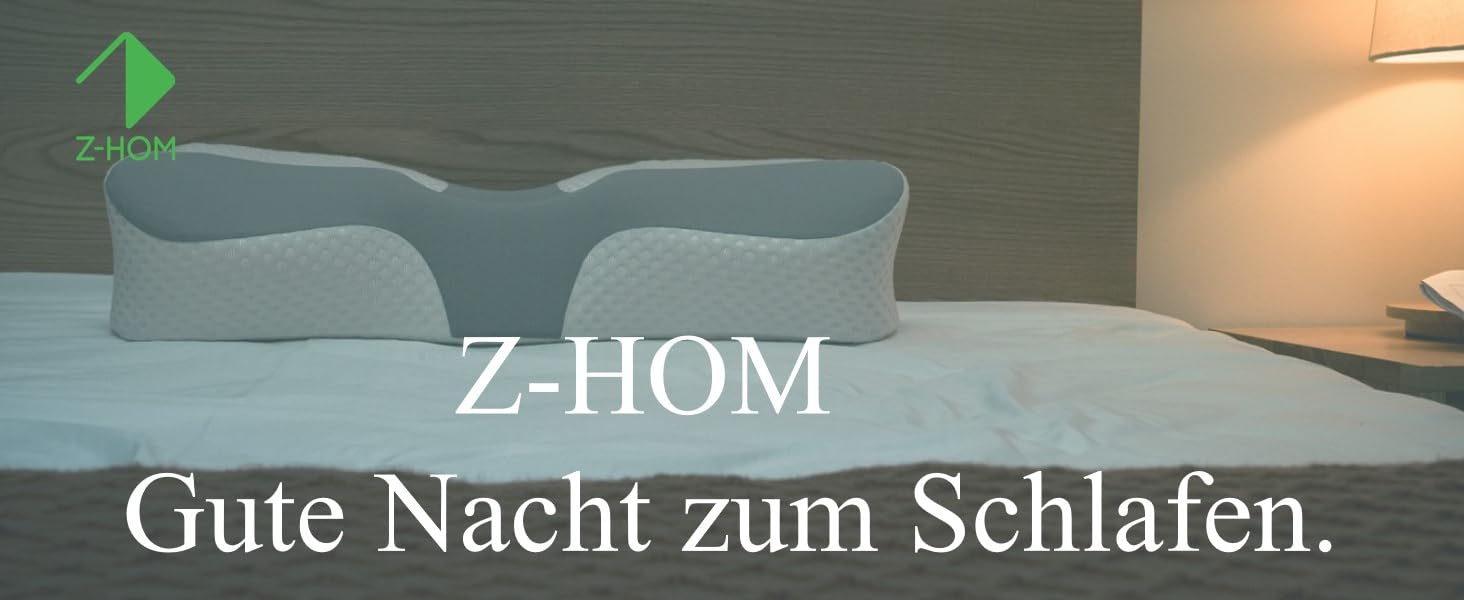 Ортопедична подушка для підтримки шиї Z-hom Memory Foam для всіх положень сну, 36608/13 см