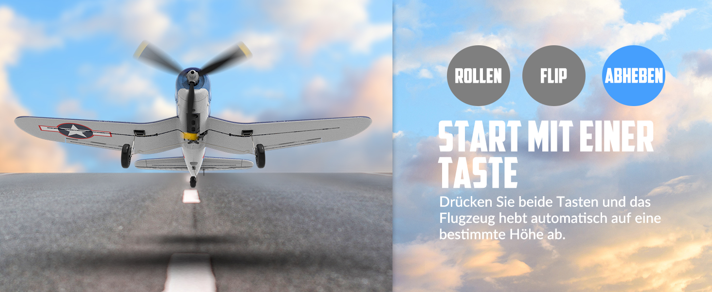 Радіокерований літак Volantexrc F4U Corsair V2 RTF 2.4GHz з USB зарядкою – для початківців, паркфлаєрів, легких польотів