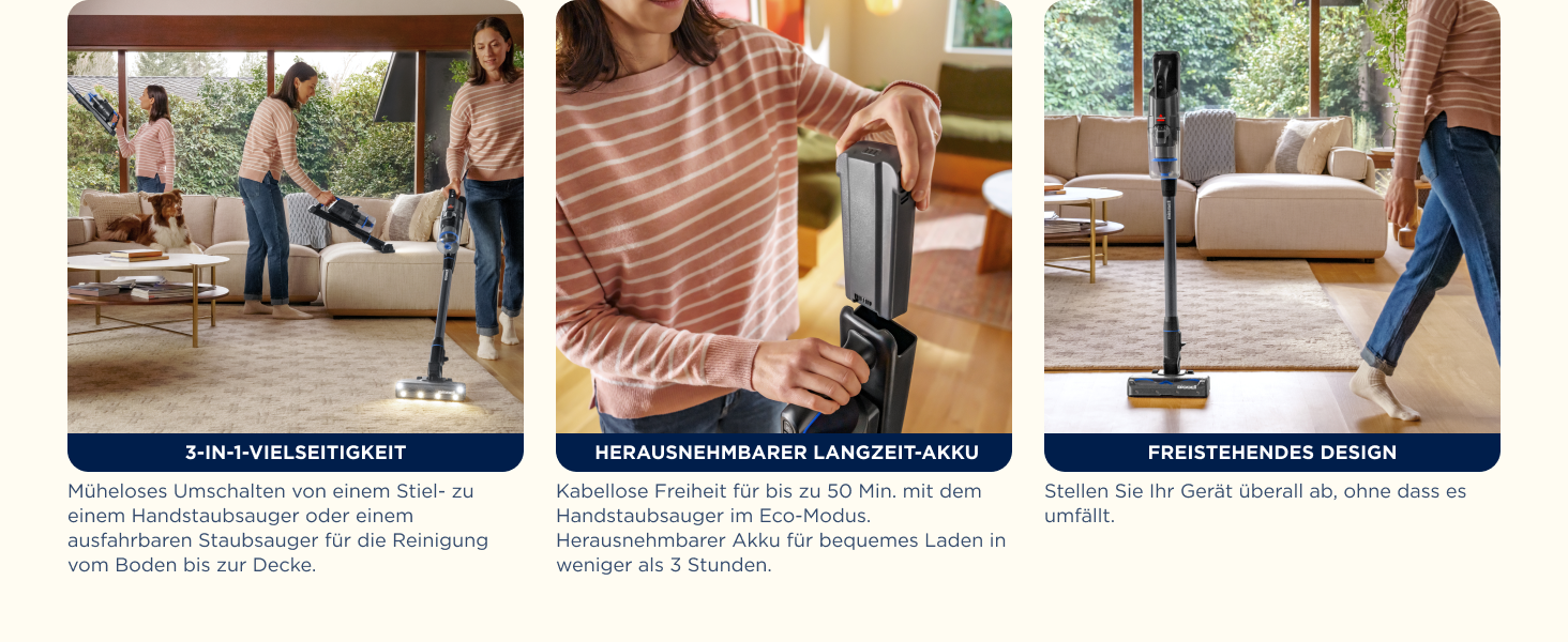 Акумуляторний пилосос Bissell PowerClean FurGuard для шерсті тварин: 280W, HEPA-фільтр, самоочисна щітка, 50 хв роботи