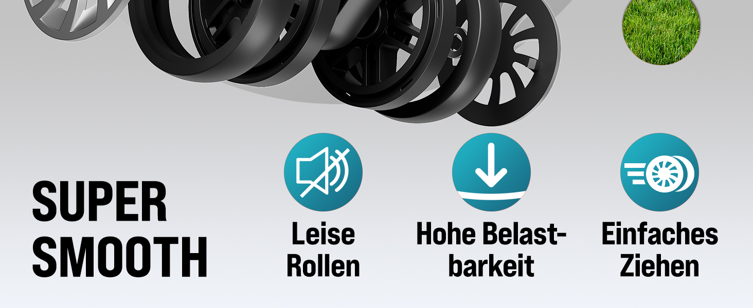 Набір валіз Monzana® 4шт: валіза, органайзер, ваги, ремінь, ручки, колеса, ніжки, блакитний колір. Розміри S, M, L, XL