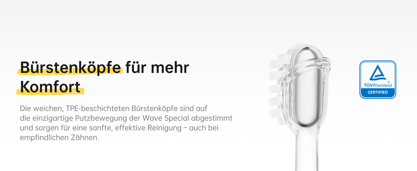 Електрична зубна щітка Laifen Wave Spezial з осциляцією та вібрацією, звукова, для дорослих, з додатком, 2 насадки (зелена)