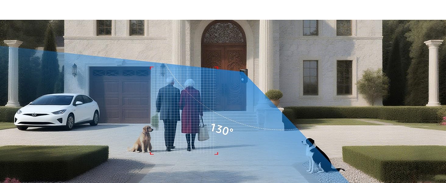 Відеодомофон WiFi з камерою та монітором 7