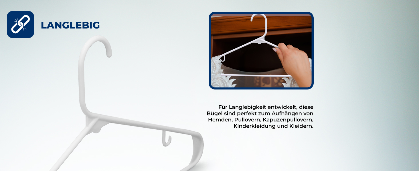 Плечики для одягу SereneLife, 30 шт., чорні, з антиковзаючим покриттям, ультратонкі, міцні, 42 см, 0.6 см товщина