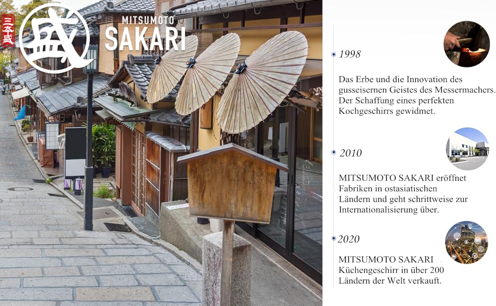 Японський ніж Santoku Mitsumoto Sakari 17 см, ручне ковадло, професійний (з ручкою з пакавуду)