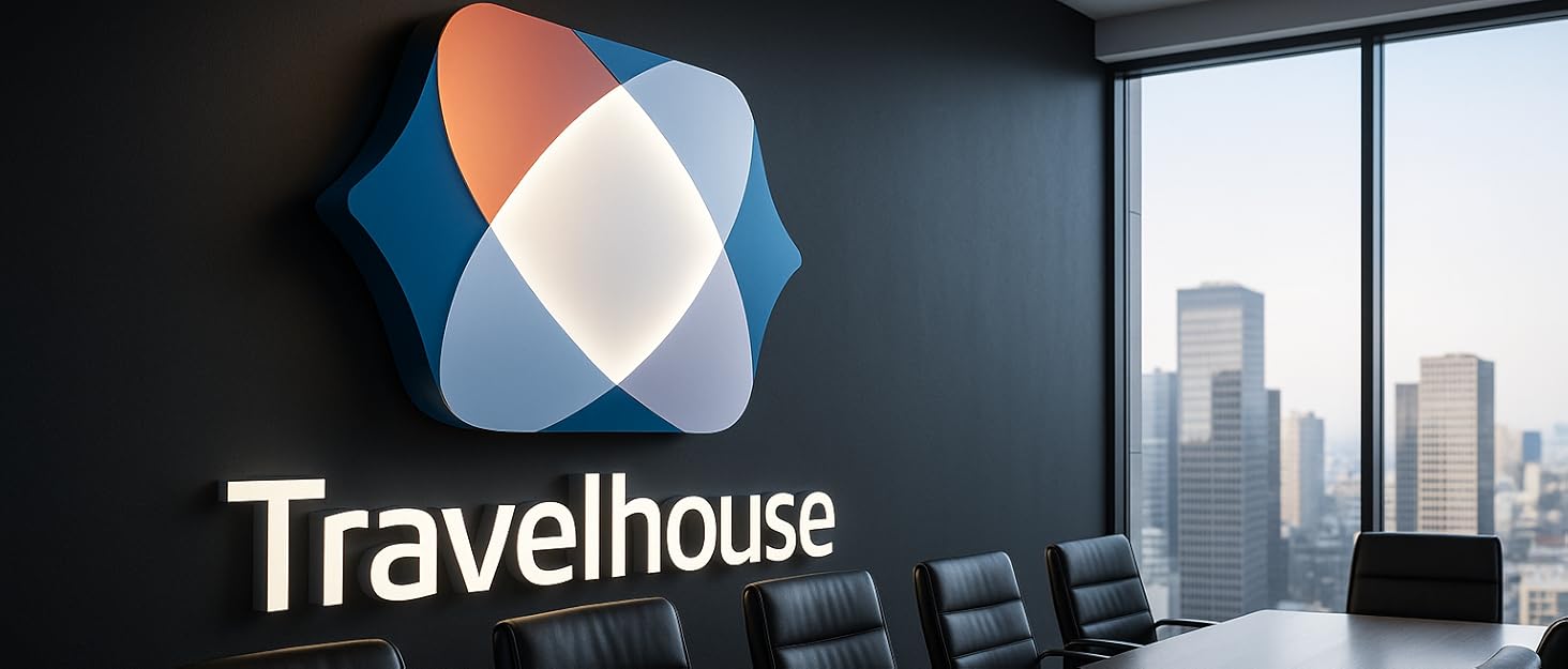 Набір валіз Travelhouse Ascona 5-в-1 (75/65/55 см) з TSA-замком, Spinner-колесами та аксесуарами, ABS+PC, темно-зелений