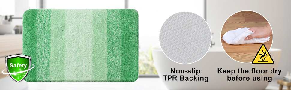 Килимок для ванної кімнати Homaxy: антиковзаючий, миючий, з м'якого флюсу, мікрофібра, швидковисихаючий | Килимок для душу